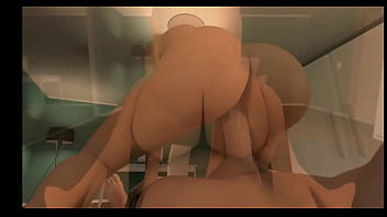 Big booty fucks hard big cock