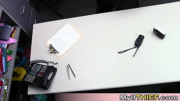 Pretty milf shoplifting goes wrong