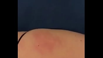 Ginger teen spanked
