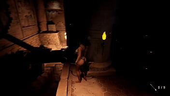 Lara croft and the exploration of an abandoned temple the tomb's magical twisted rituals