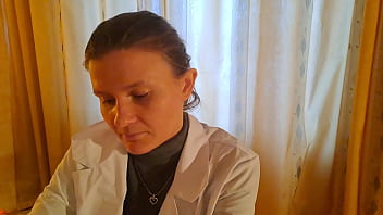 Young russian doctor gave me a blowjob at the appointment asmr pov