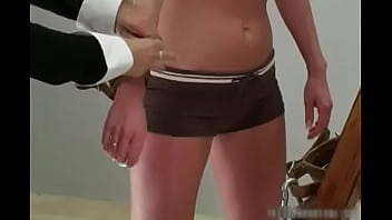 Hot small tits sexy babe gets her tight