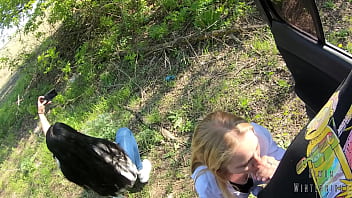 Perverted wife made her friend to suck me off and take a ton of cum on her face