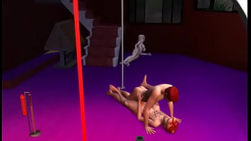 Puta enseña a su hijastro a coger sims 4