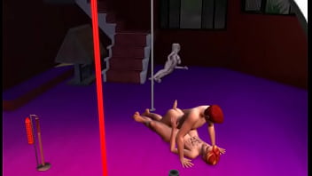 Puta enseña a su hijastro a coger sims 4