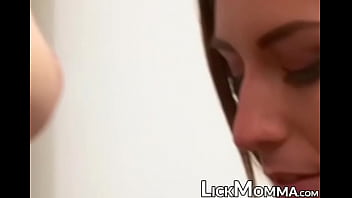 Wild milf fingers and licks stepdaughter