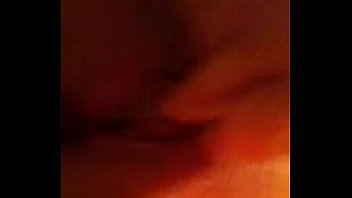 Hot teen rubbing pussy