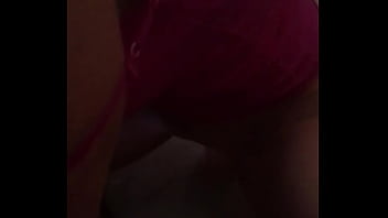 Jessasbootie rides a big suction cup dildo and she cums on it