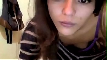 Amazing cute teen latina bating with screwdriver on webcam