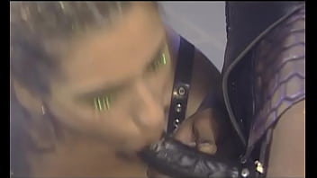 Beautiful ebony bettina has fetish trio with lisa sparkle