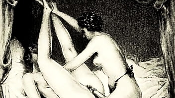 Retro erotic art