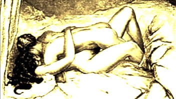 Retro erotic art