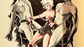 Retro erotic art