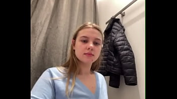 Masturbate in the fitting room