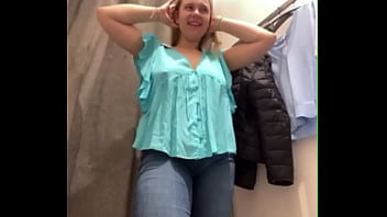 Masturbate in the fitting room