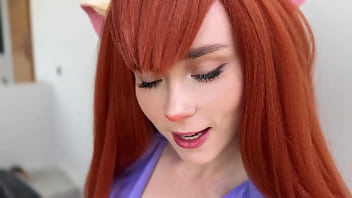 Gadget hackwrench from chip 'n dale deepthroats and hard fucks till cum in pussy