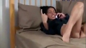 Step mom on the phone to my step dad om