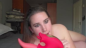 I orgasmed twice with the amazing mooligirl tongue vibrator ellie sent by joyhub