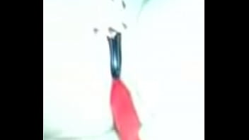 Mini bat in my pussy