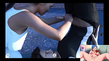 Me follo a la amiga de mi casera en su casa