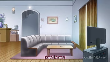 Una mujer con dos trios