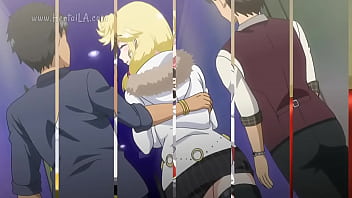 Una mujer con dos trios