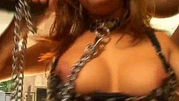Young girl chained Young girl chained