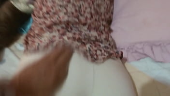 I come home from work and find my stepson masturbating i help him so he cums