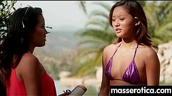 Sensual lesbian massage leads to orgasm 6