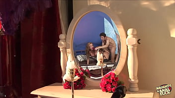 A voyeuristic servant is given the opportunity to engage in vigorous anal intercourse with the voluptuous and experienced bonny bon