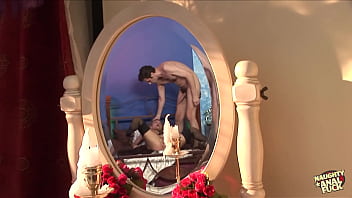 A voyeuristic servant is given the opportunity to engage in vigorous anal intercourse with the voluptuous and experienced bonny bon