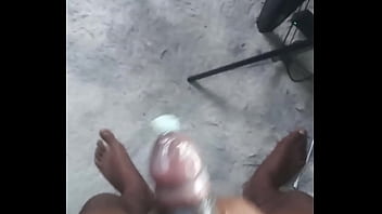 Labeto safe sex hot masturbation cumshot in a condom to my song " sex machine "