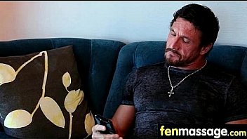 Sexy masseuse helps with happy ending 23