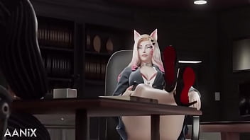 Ahri league of legends hentai
