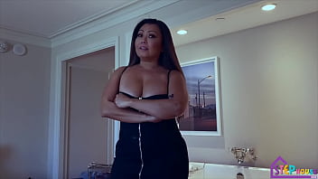 Asian step mom cheating with step son trailer