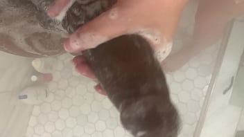 Stesister makes a mess on stepbrother big dick then clean its up Stesister makes a mess on stepbrother big dick then clean its up