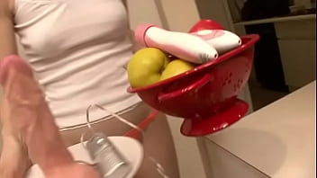 Horny asian girl with furry pussy enjoys her toys