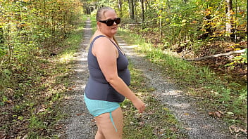 Walking outside and fucking in the middle of the road