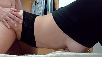 Recibiendo a 4 frente a cam pareja real