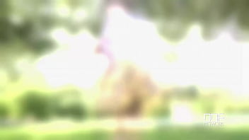 Captain's log busty outdoor pole dance special