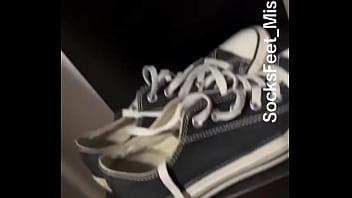 Good morning •more only on #blacknails #socksfetish #whitesocks #feetfetish #onlyfa