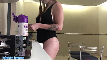 Fiz meu pau de lanche pra safada e deixei sua buceta recheada de porra completo no sheer e red 8