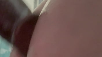 Caught playing with herself in the shower