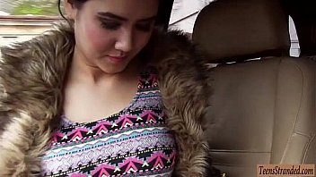 Pretty Brunette Teen Girl Gets Drilled By Stranger Guy thumbnail