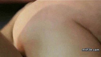 Horny milf fucked and jizzed on at home