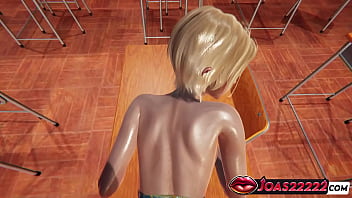 Blonde myrte rule34 animation side pose fuck desk doggystyle and lifting pose cum inside tight pussy in honey select 2