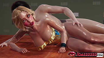 Blonde myrte rule34 animation side pose fuck desk doggystyle and lifting pose cum inside tight pussy in honey select 2