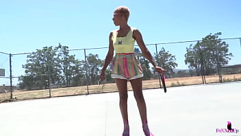 Duo abigail mac & jenna foxx lesbians make out inside the van