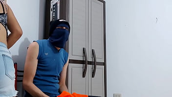 My husband leaves me wanting sex and then goes to work i'm home alone and i start touching my big natural tits i'm excited