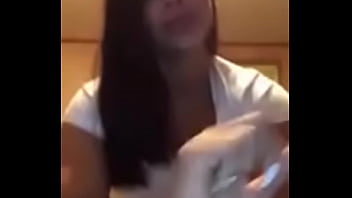 So sexy muscular babe on webcam